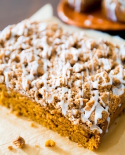 Iced Pumpkin Coffee Cake of Karyn Johnson - Recipefy