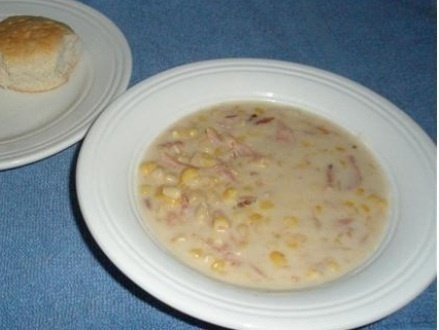 Creamy Ham & Corn Chowder of Karyn Johnson - Recipefy