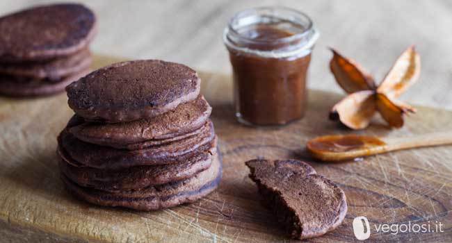 Pancakes vegani cioccolato e cannella de Valentina - Recipefy
