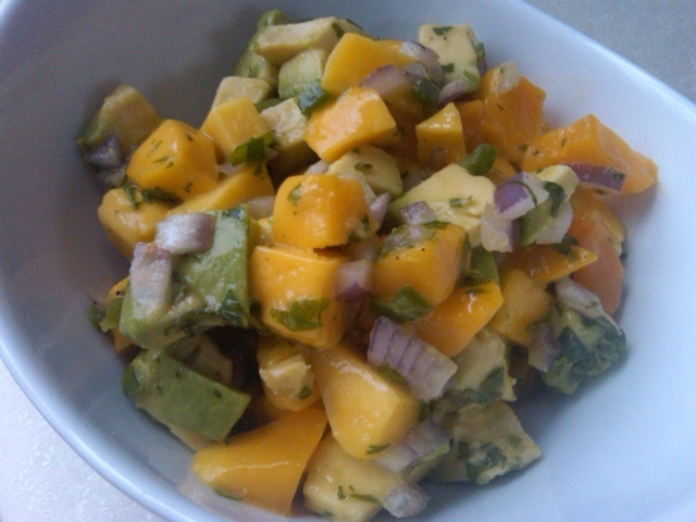 Sunny Mango Salsa of Courtney Glantz - Recipefy