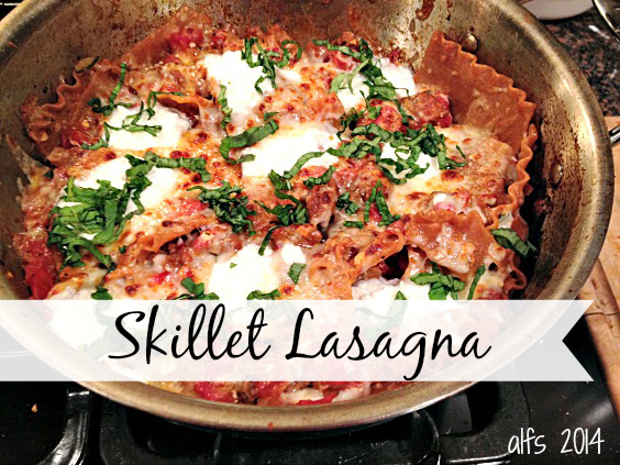 Skillet Lasagna de Courtney Glantz - Recipefy