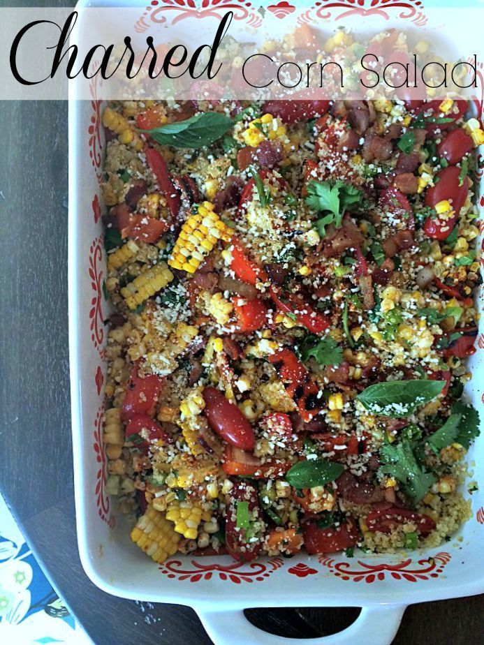 Charred Corn Salad de Courtney Glantz - Recipefy