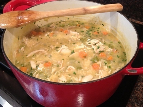 Chicken Soup w/ Orzo de Courtney Glantz - Recipefy