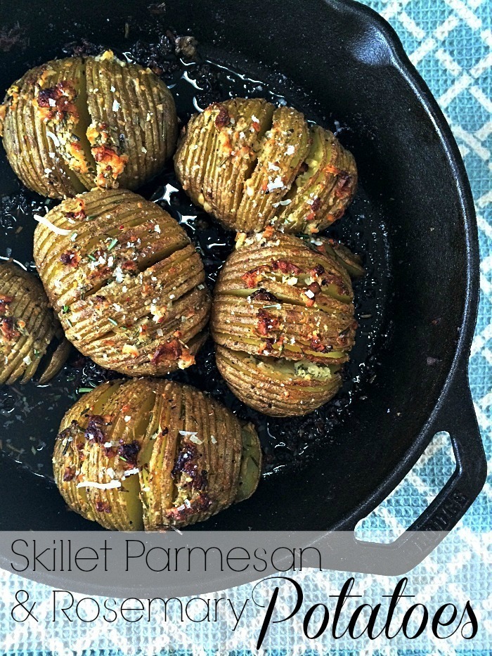 Skillet Parmesan & Rosemary Potatoes de Courtney Glantz - Recipefy