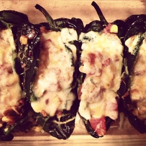 Charred Chili Rellenos of Courtney Glantz - Recipefy