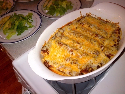 Homemade Enchiladas of Courtney Glantz - Recipefy
