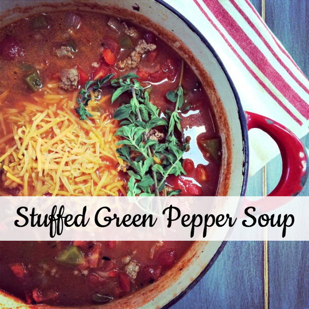 Stuffed Green Pepper Soup of Courtney Glantz - Recipefy