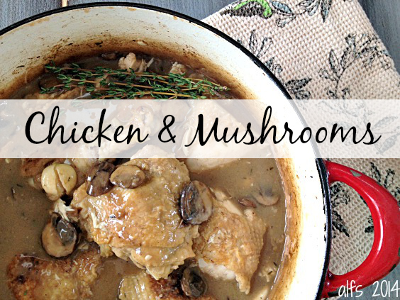 Chicken & Mushrooms of Courtney Glantz - Recipefy