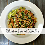 Cilantro-peanut-noodles