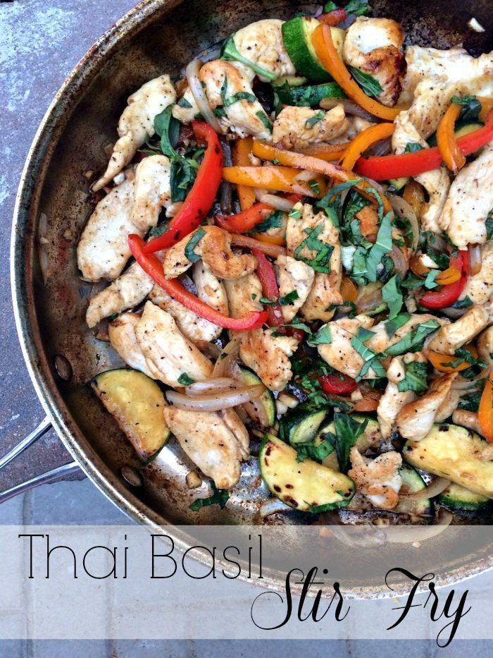 Thai Basil Stir Fry of Courtney Glantz - Recipefy