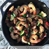Old-bay-shrimp-sausage-skillet