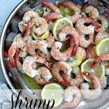 Shrimp-with-roasted-garlic-and-rosemary-butter