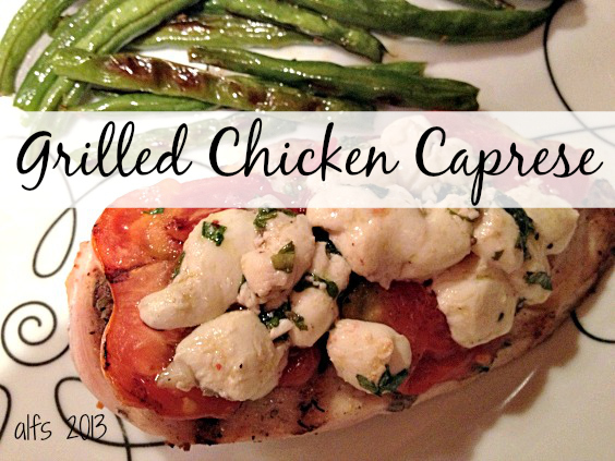 Grilled Chicken Caprese 2 of Courtney Glantz - Recipefy