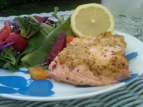 Roasted Salmon Nicoise de Courtney Glantz - Recipefy