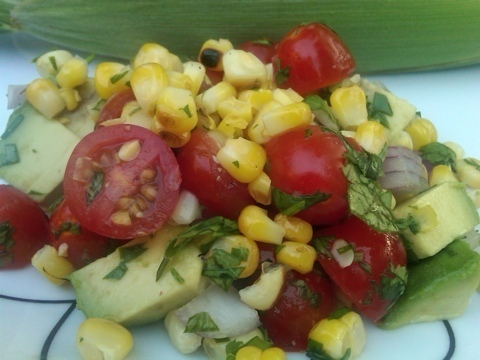 Grilled Corn Salad of Courtney Glantz - Recipefy