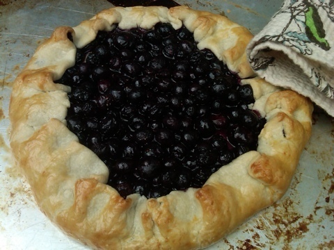 Blueberry Galette di Courtney Glantz - Recipefy