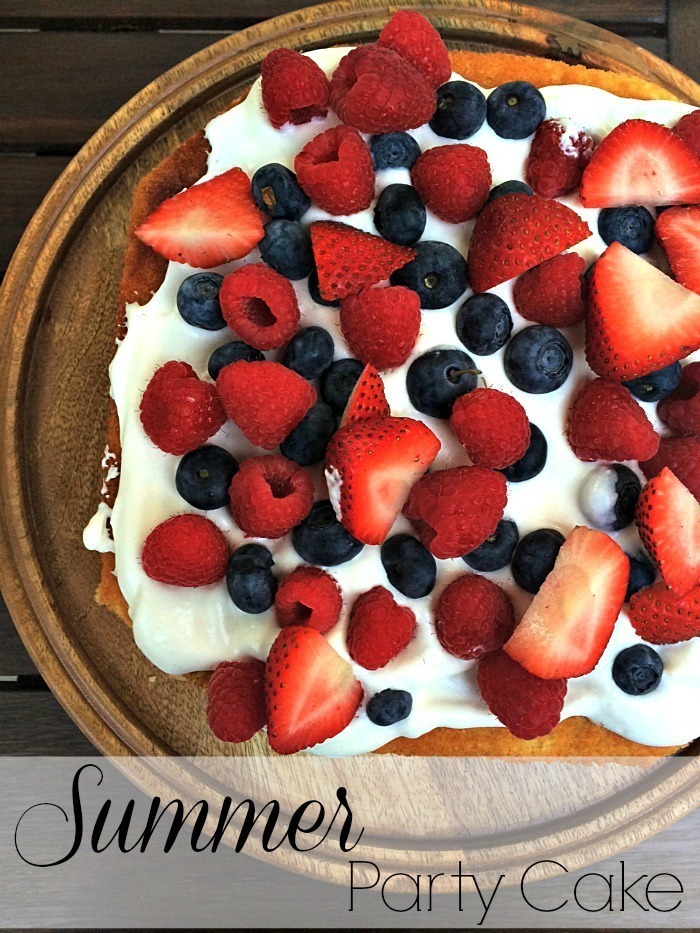 Summer Party Cake of Courtney Glantz - Recipefy