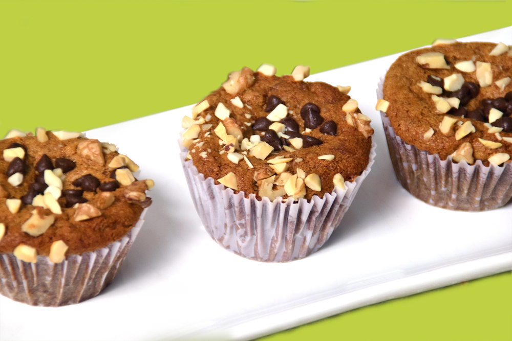 Eggless Date & Walnut Muffins- Healthy, Simple & Easy recipe of Manisha Bharani - Recipefy