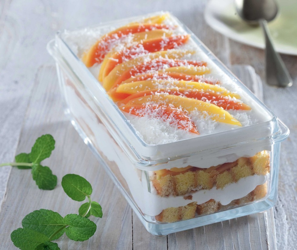 Tiramisù vegan al mango e papaya di Valentina - Recipefy
