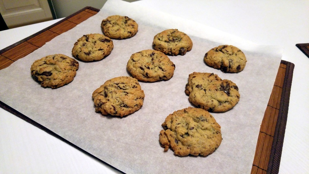 Cookies americani con gocce di cioccolato de Sako - Recipefy