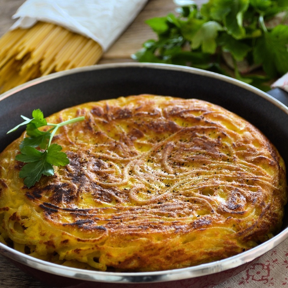 Frittata di spaghetti of Eleonora  Michielan - Recipefy