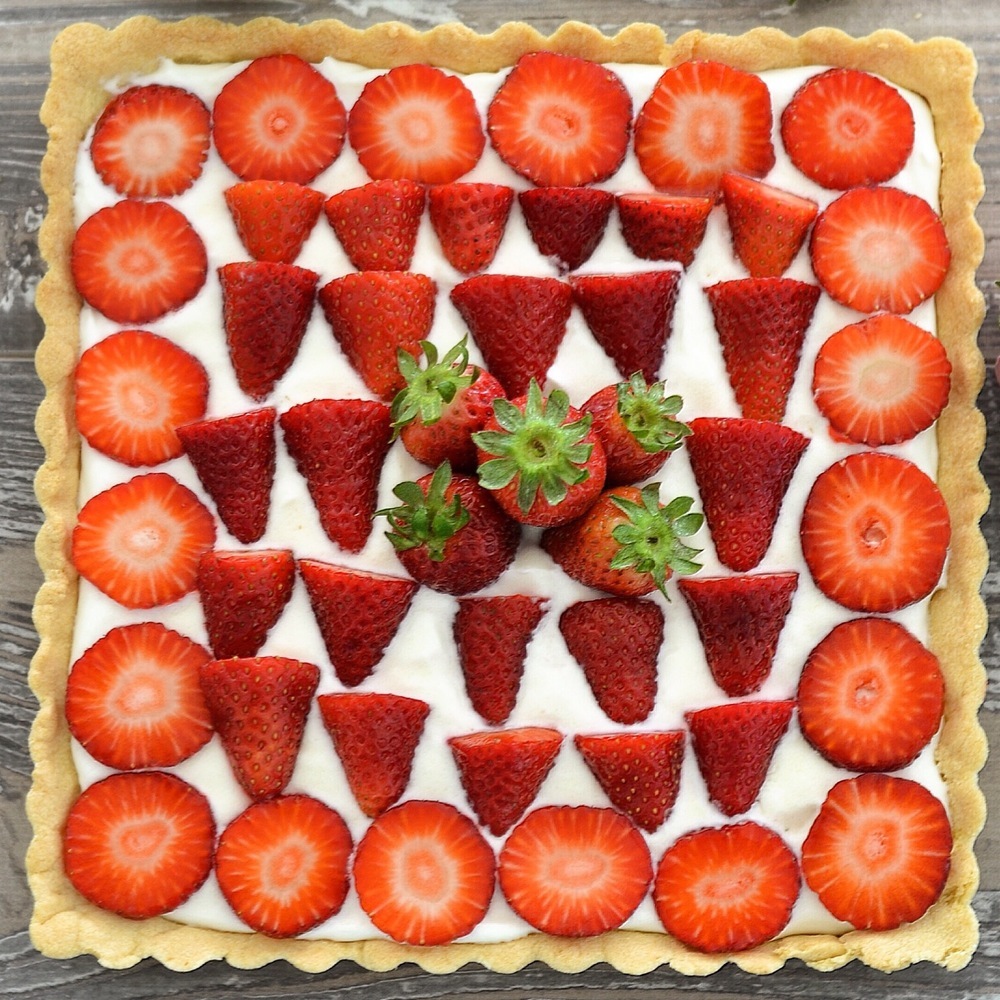 Crostata di fragole (dalla ricetta di Tiziana) di Eleonora Michielan - Recipefy