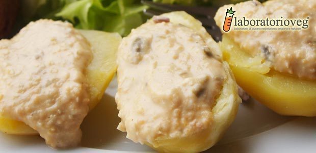 Patate ripiene con crema di ceci e capperi di Valentina - Recipefy