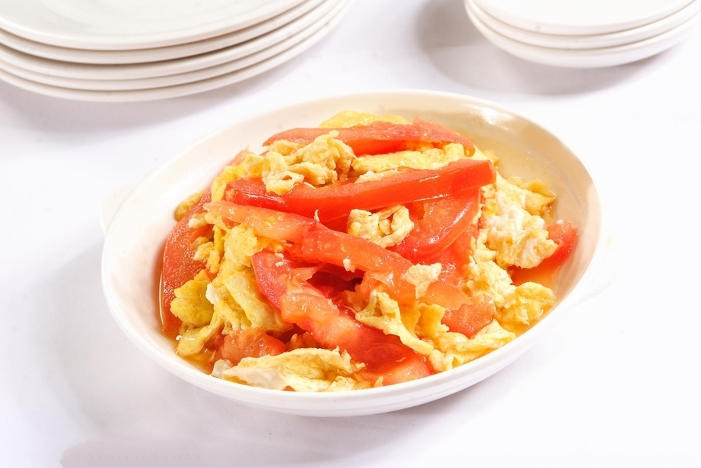 Scrambled eggs with tomatoes de Harpreet - Recipefy