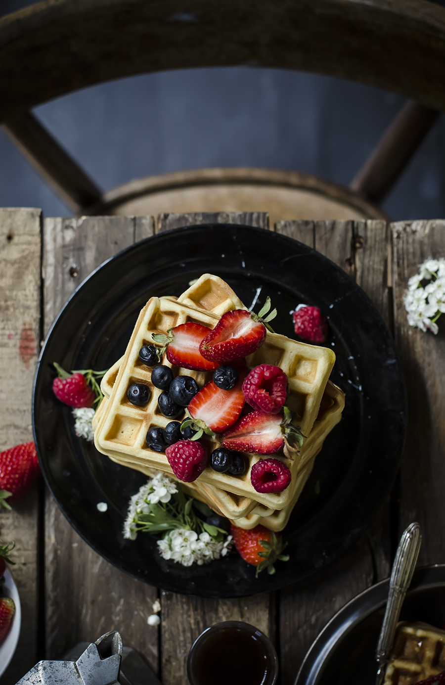 WAFFLE MORBIDI ALLO YOGURT de Letizia - Recipefy