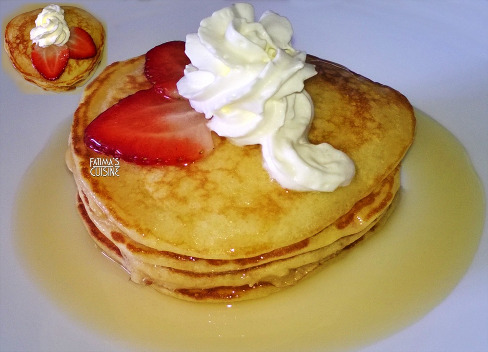 Pancakes - Easy to Cook | Homemade | Restaurant style | Tasty Recipe di Fatimas Cuisine - Recipefy