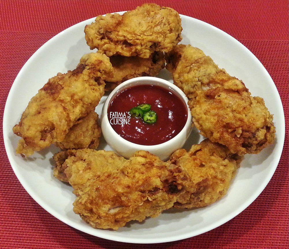 Crispy Fried Chicken Wings - Easy to Cook | Homemade | Restaurant style | Tasty Recipe of Fatimas Cuisine - Recipefy