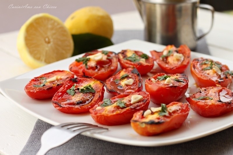Pomodori grigliati al limone di Letizia - Recipefy