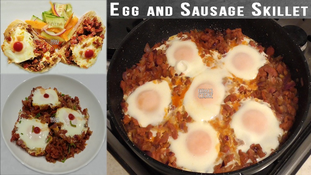 Egg and Sausage Skillet - Easy to Cook | Homemade | Tasty Recipe of Fatimas Cuisine - Recipefy