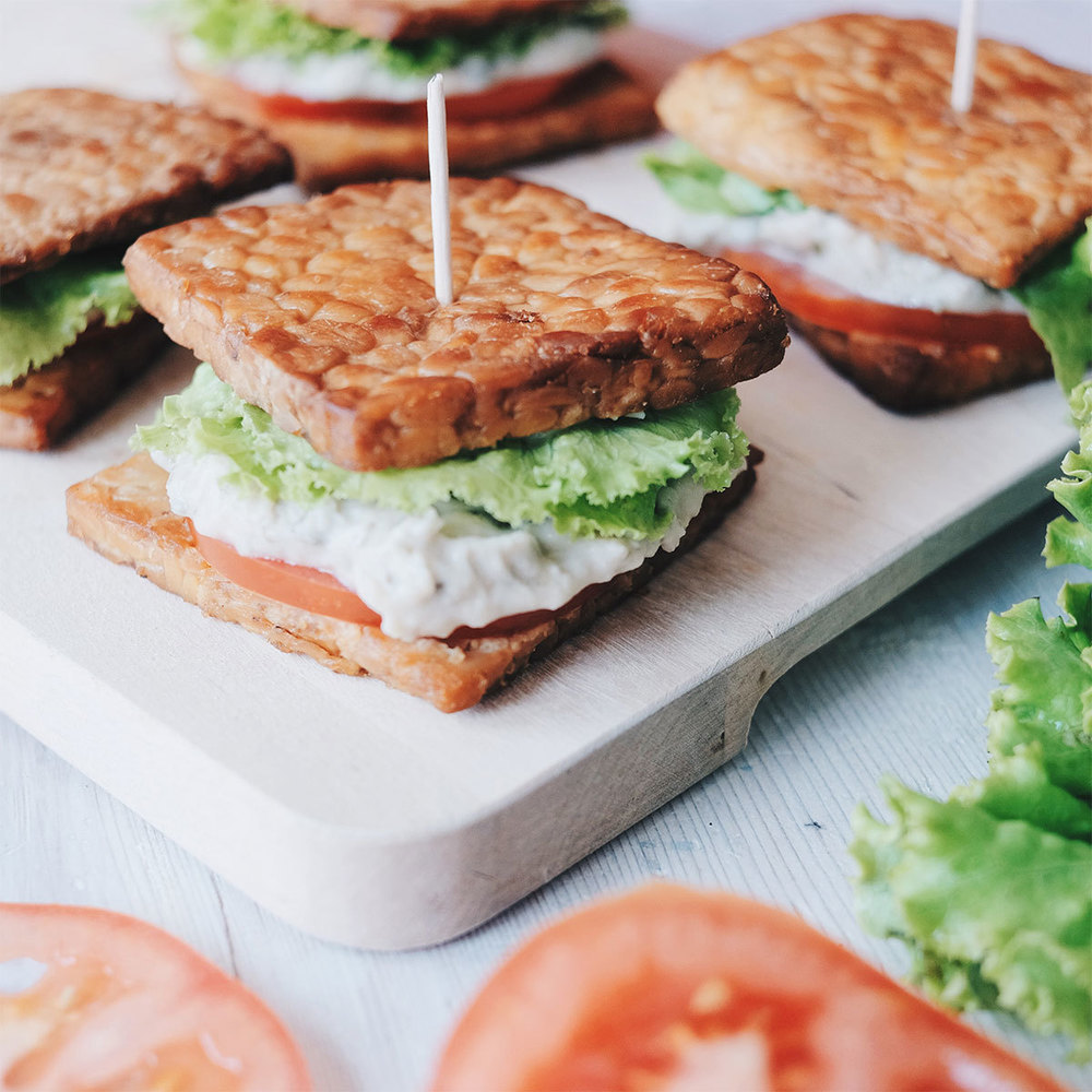 Paninetti di tempeh con crema di cannellini of Valentina - Recipefy