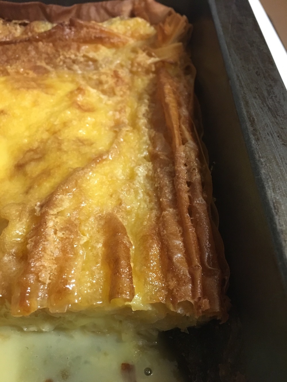 Mpoygatsa (Custard Pie with a Phyllo Crust) of librarychick4405 - Recipefy