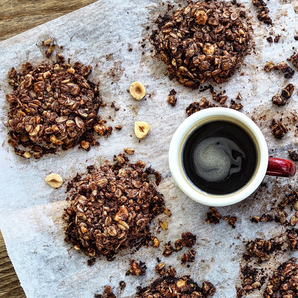 Flapjack al cioccolato e nocciole de Eleonora  Michielan - Recipefy