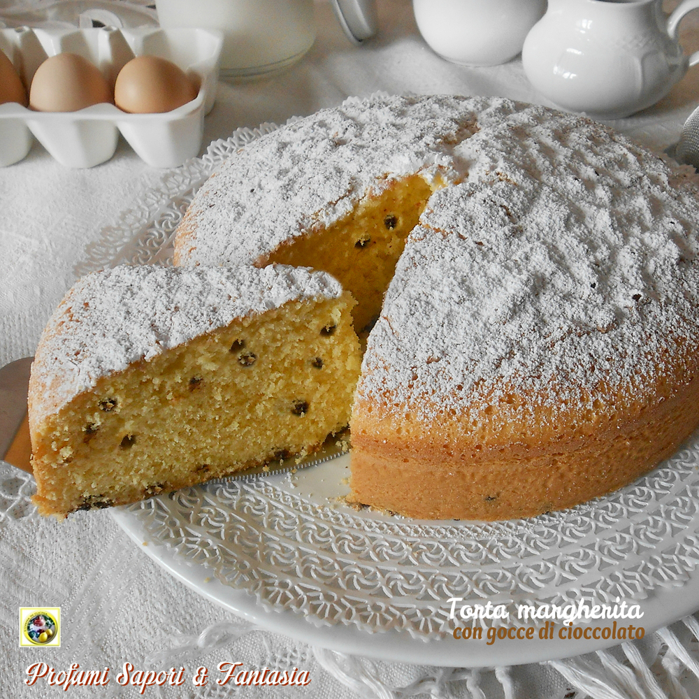 Torta Margherita con gocce di cioccolato of Letizia - Recipefy