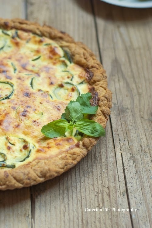 Torta brisée salata con farina integrale e zucchine of Claudia - Recipefy