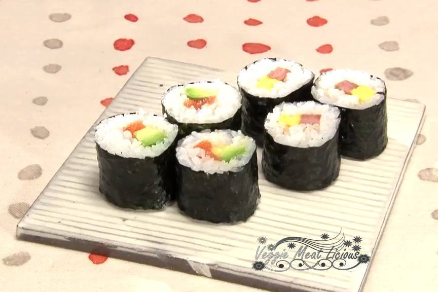 Hanami Sushi Roll with simple home ingredients and simple technique de Chun Sin Thay - Recipefy