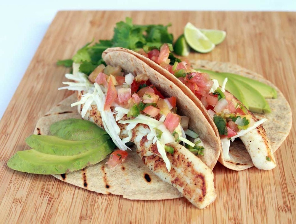 Baja Fish Tacos ( except I use grilled prawns) of Kelly Barton - Recipefy