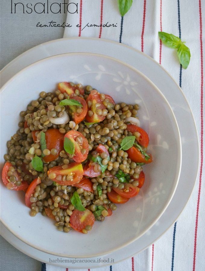 Insalata di lenticchie e pomodorini di Claudia - Recipefy