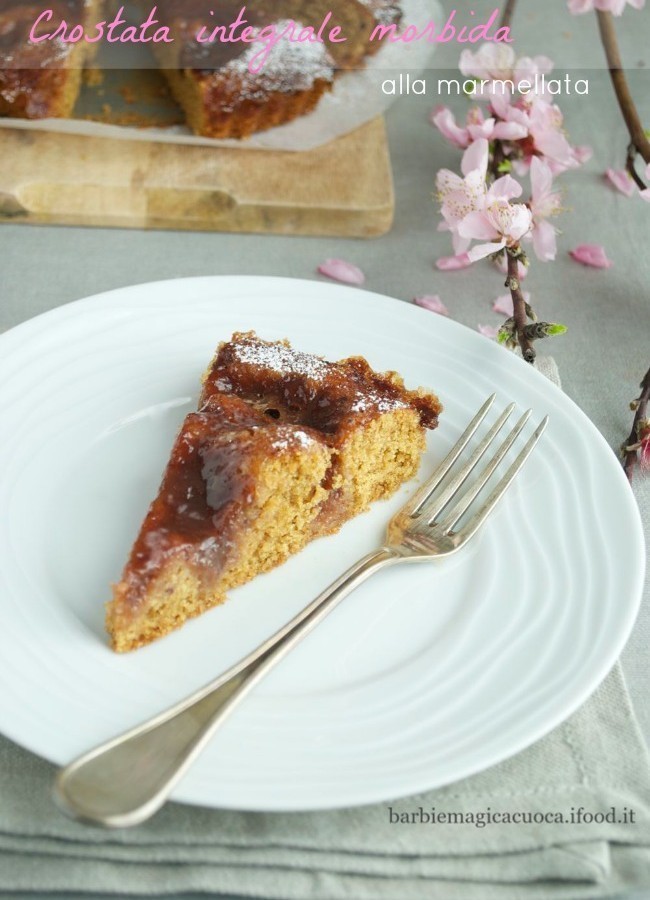 Crostata morbida integrale con marmellata of Claudia  - Recipefy