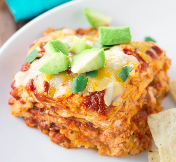 QUINOA AND SWEET POTATO ENCHILADA CASSEROLE di Liz - Recipefy