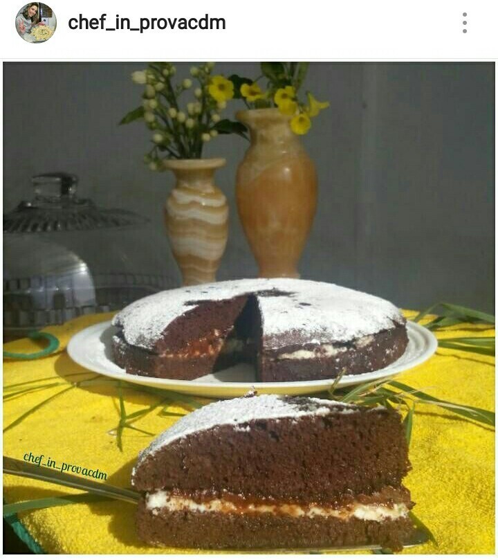 Torta al cacao con morbido ripieno di mascarpone e nutella de Cuciniamo Chefinprovacdm Carmen - Recipefy