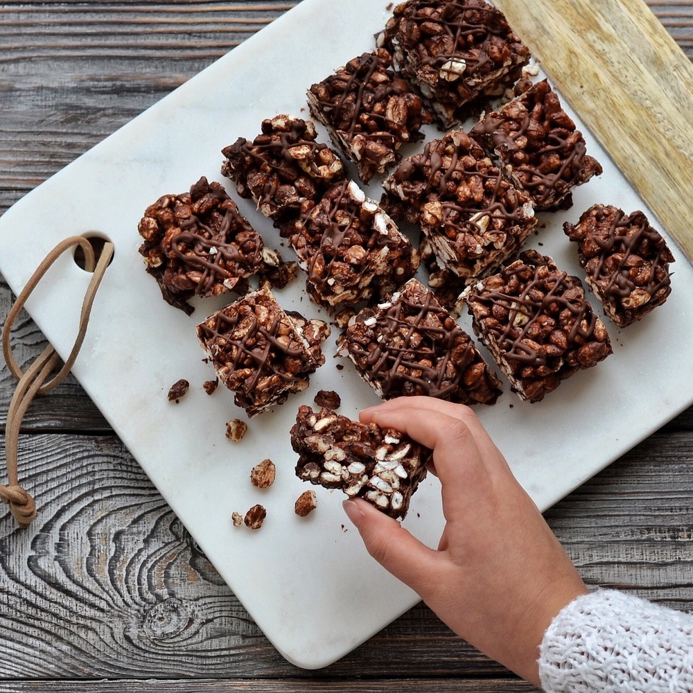 Barrette di cioccolato e riso soffiato of Eleonora  Michielan - Recipefy