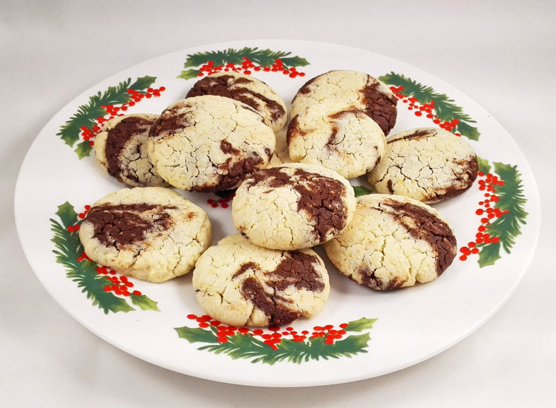Delicious Vegan Marble Cookies de MyHealthyDessert - Recipefy