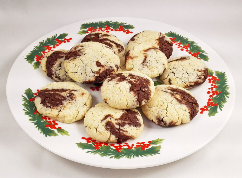 Delicious Vegan Marble Cookies of MyHealthyDessert - Recipefy