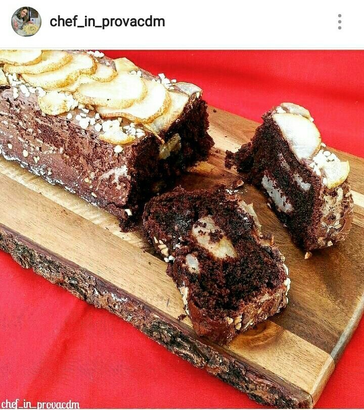 Plumcake pere cioccolato cannella senza uova de Cuciniamo Chefinprovacdm Carmen - Recipefy