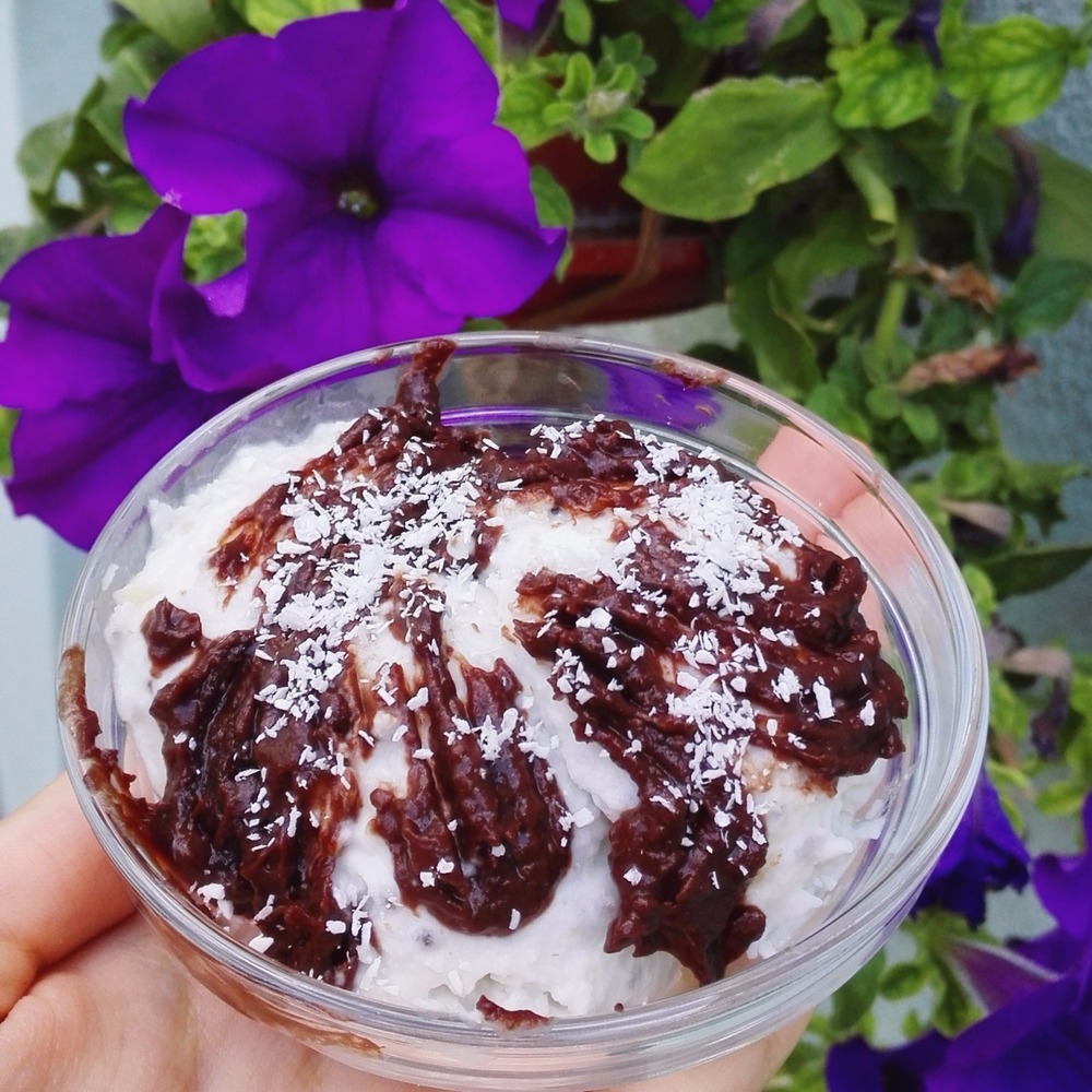 Homemade Bounty Ice Cream de MyHealthyDessert - Recipefy