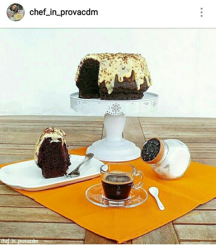Ciambella solo albumi al cacao con glassa all'arancia di Cuciniamo Chefinprovacdm Carmen - Recipefy
